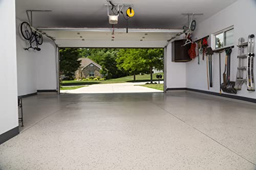 Rust-Oleum RockSolid Garage Floor Coating Kit, Modern Greige, 2.5 Car Kit - color: Modern Greige, size: 2.5 Car