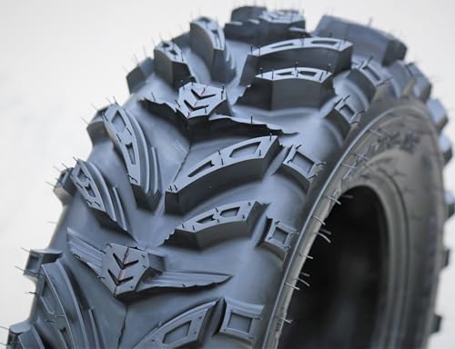 4 x Forerunner Maxx Plus 24X8.00-12 Mud Terrain 40F 6 Ply Bias Tires