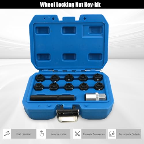 12PCS Wheel Lock Key Kit Compatible with Mercedes-Benz