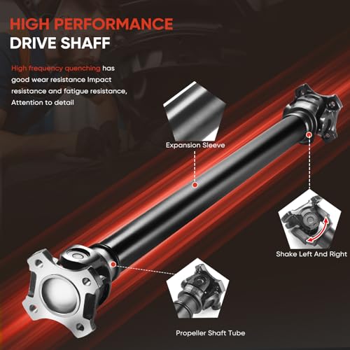 26207620520 Drive Shaft - Front Driveshaft Propeller Drive Shaft Assembly - color: 26207620520