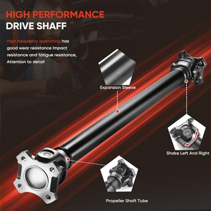 26207620520 Drive Shaft - Front Driveshaft Propeller Drive Shaft Assembly - color: 26207620520