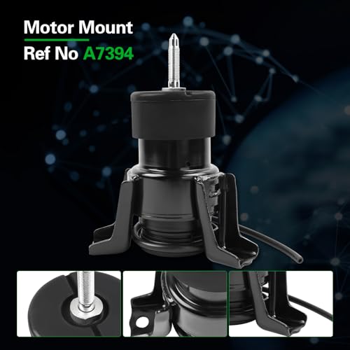Engine Motor and Transmission Mount Kit Compatible with 2009-2014 Murano - size: A7394 A4365HY A7391HY A7363 A4373 A7372