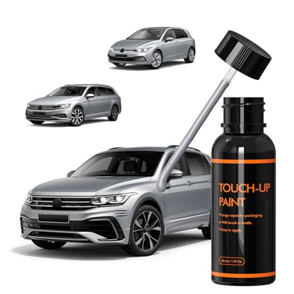 LA7W Reflex Silver Touch Up Paint for Volkswagen, Automotive Paints - color: LA7W Reflex Silver