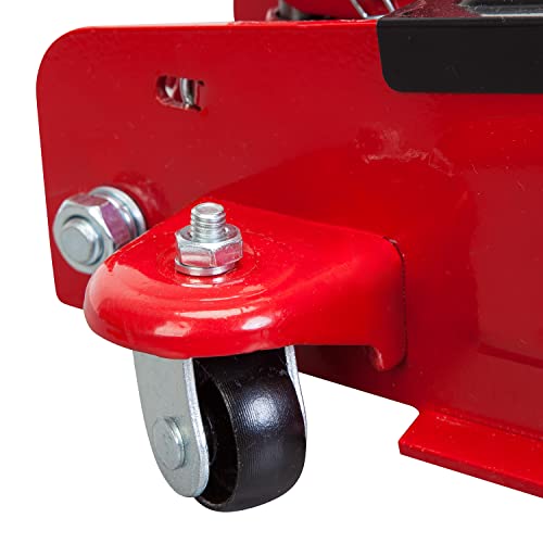 BIG RED 2.5 Ton (5000 lb) Torin Low Profile Hydraulic Trolley Jack, Red, AT825051R - size: 2.5t red