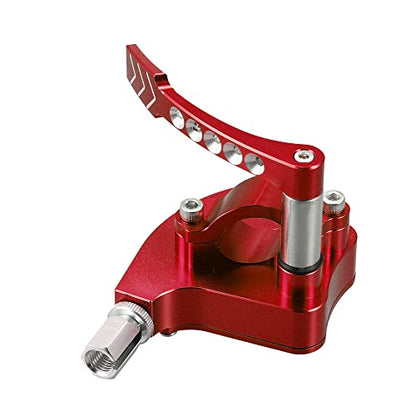 X AUTOHAUX Thumb Throttle Assembly for Yamaha Banshee 350 7/8 Inches Red