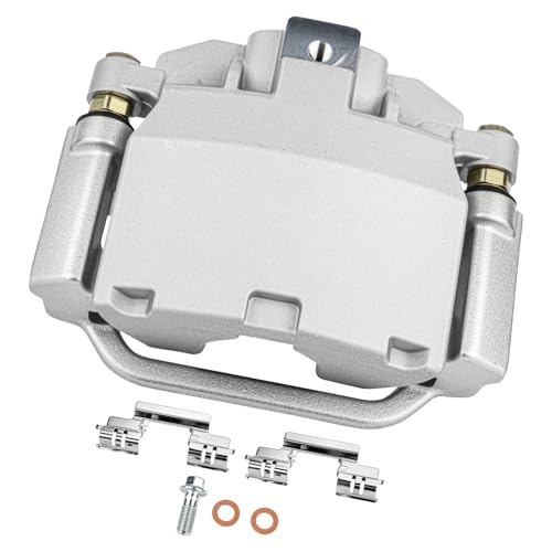 cciyu Rear Left Disc Brake Caliper Assembly w/Bracket 18-B5030 For Chevy - size: Rear Left[18-B5030]