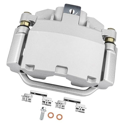 cciyu Rear Left Disc Brake Caliper Assembly w/Bracket 18-B5030 For Chevy - size: Rear Left[18-B5030]