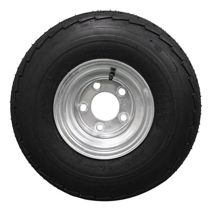 Antego 18.5x8.50-8 Trailer Tire/Wheel Assembly, 5 Lug Galvanized, Set of 4