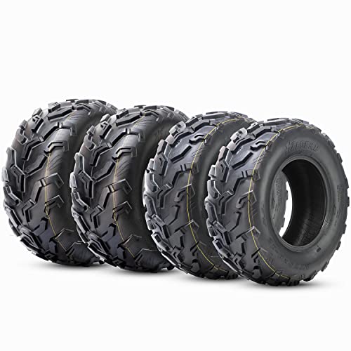 HALBERD Set of 4 ATV/UTV Tires, 6PR 25x8-12 Front & 25x10-12 Rear Full Set - size: 25x8-12 & 25x10-12