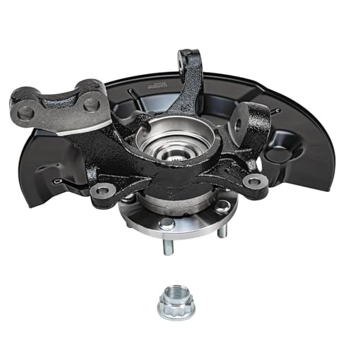 Detroit Axle - 2.5L Front 4pc Steering Knuckles Kit for 12-17 Toyota Camry - size: 4QU48648/ Big strut kit