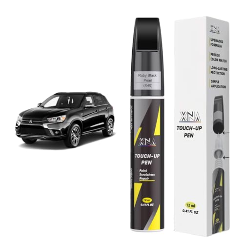 XNA Ruby Black Pearl(X40) for Mitsubishi Touch Up Paint - color: Ruby Black Pearl(X40) for 2021-2022 Outlander