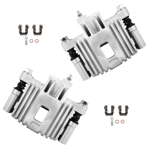cciyu Rear Left & Right Disc Brake Calipers Assembly 18B4724 18B4725 - size: Rear[18B4724+18B4725]