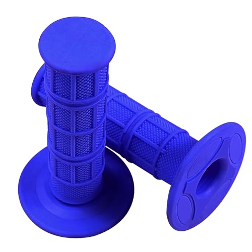 7/8" Handlebar Grips for 50cc-125cc CRF70 CRF80 TRX450 TTR90 TTR110 TTR125 PW80 RM80 DR650 KLX250 KLX300 KX65 SSR125 Pit Dirt Bike ATV Quad Motocross Motorcycles CT100U CT200U Mini Bike - color: Blue