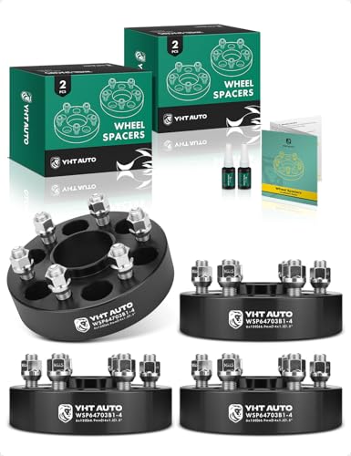 YHTAUTO 6x120 Hub Centric Wheel Spacers 1.5 Inch for Buick, Chevy, GMC - size: 1.5 Inch Thickness, style: 4 PCS