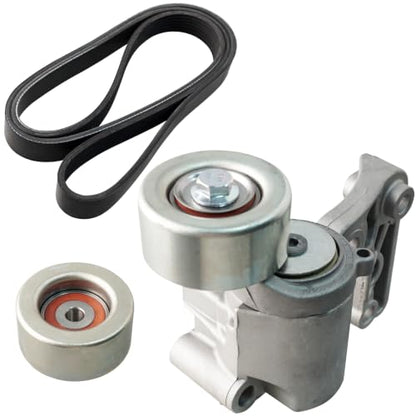 38410 Engine Belt Tensioner Serpentine Belt Drive Idler Pulley Kit - size: 90K-38410