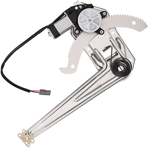 Obaee Window Regulator with Motor Front Left Driver Side, Replace 741-831 - size: Front Left Driver Side