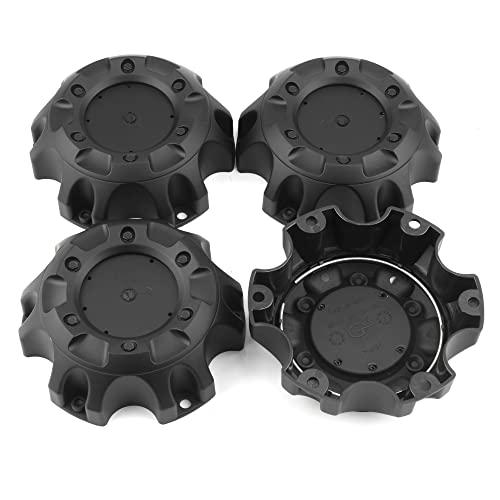 Wheel Center Caps for Fuel Off-Road Wheels 1001-58 1001-58C Center Hubcaps Cover Replacement 4PCS - size: OD 5.57in