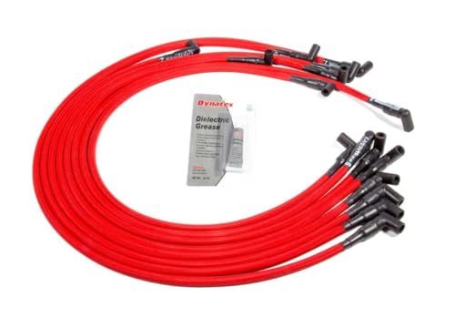 Performance Distributors Spark Plug Wire Set, Livewires, Spiral Core, 10 mm, Red, 90 Degree Plug Boots, HEI Style Terminal, GM V8, Kit