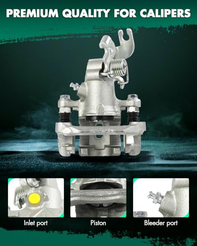 SCITOO Rear Left Disc Brake Caliper With Bracket 19-B2854 - size: Rear Driver[19-B2854]