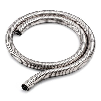 HZJD Exhaust Flex Pipe Stainless Steel(2.0''x72.00''/51x1830mm) - size: 2.0in