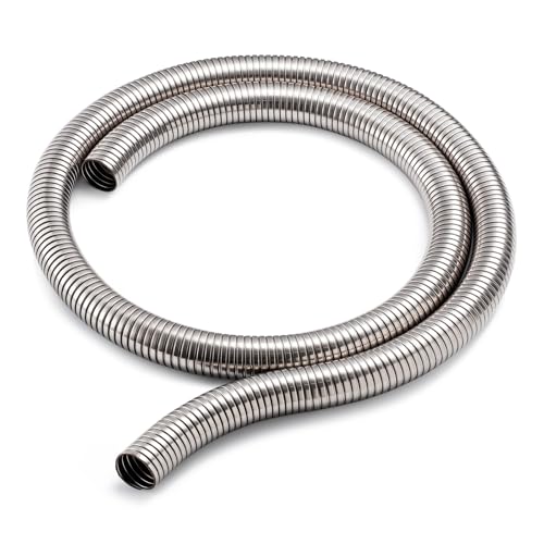 HZJD Exhaust Flex Pipe Stainless Steel(1.5''x72.00''/38x1830mm) - size: 1.5in
