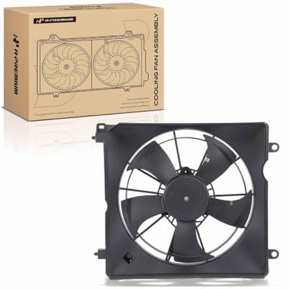 A-Premium Left Engine Radiator Cooling Fan Assembly