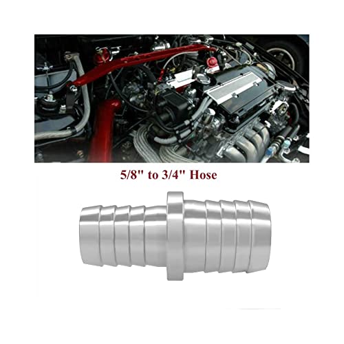YSIL 5/8" to 3/4" Hose Barb Splice Coupler Repair Fitting Reducer Adapter - size: 5/8" to 3/4"