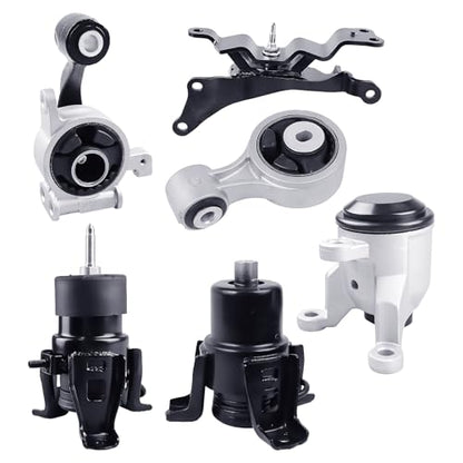 6PCS Engine Motor Mount Set Compatible with Murano Quest JX35 3.5L V6 - size: 2011-2014 Nissan Quest