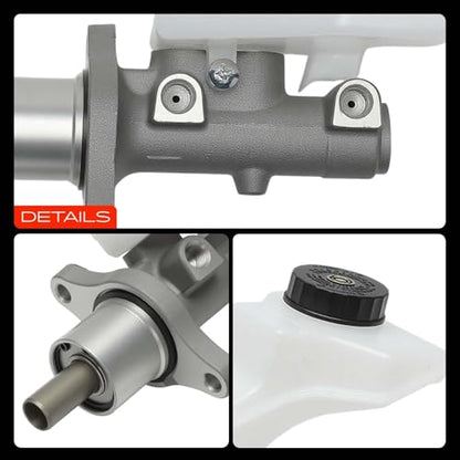 A-Premium Brake Master Cylinder with Reservoir and Sensor
