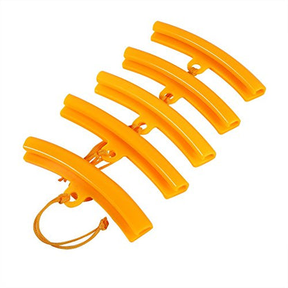 Wheel Protector, Scratch and Brake Dust Protection Rim Guard 5-Piece Set for Cars Trucks Motorcycles Daily Driving Off-Road Commuting