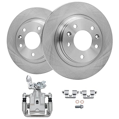 Detroit Axle - Rear Brake Kit for Ford Fusion Lincoln MKZ Zephyr Mazda 6 - size: 3BR3700568/kit