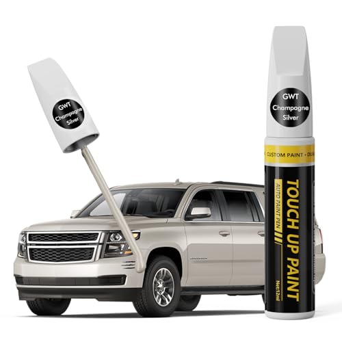 (Champagne Silver (GWT) Car Touch Up Paint for GMC - color: Champagne Silver (GWT) for 2025 Sierra/2024 Sierra/2023 Sierra/2025 Sierra EV/2025 YUKON & YUKON XL/2024 YUKON & YUKON XL/2026 HUMMER EV PICKUP/2025 HUMMER EV PICKUP/2024 HUMMER EV PICKUP/2026 HU