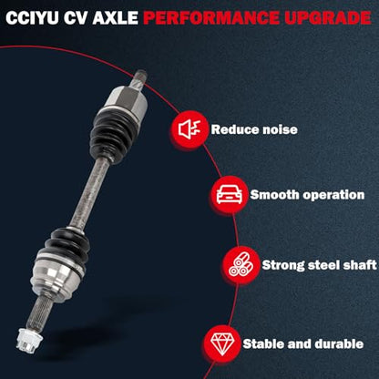 CCIYU CV Axle Shaft Assembly for Jeep Patriot/Compass 2007-2017 - size: 17-5783