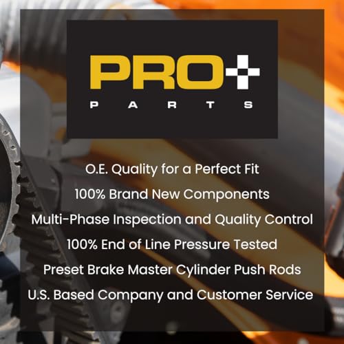 PRO+ Brake Master Cylinder PN4058 - OE Compatible with Select 1999-2004 Ford (E-250,E-350 Club Wagon,E-350 Econoline,E-350 Econoline Club Wagon,E-350 Super Duty,Econoline) - size: PN4058