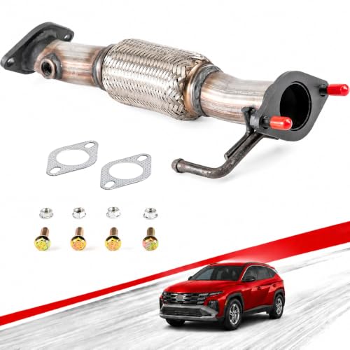 52587 Exhaust Pipe for 10-13 Hyundai Tucson & 2011-2015 Kia Sportage FP12 - size: 52587-SIZE