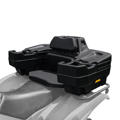 Black Boar ATV Rear Storage Box & Lounger Seat, 66014 - style: Deluxe Lounger W/ Rear Storage