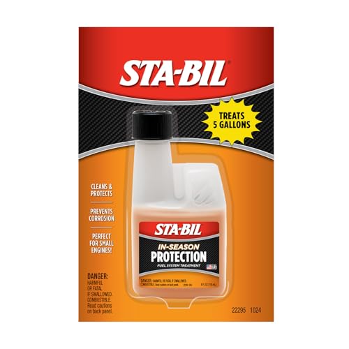 STA-BIL In-Season Protection Fuel System Treatment & Injector Cleaner, 4 oz - size: 4 Fl Oz (Pack of 1)