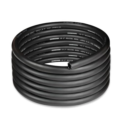 EVIL ENERGY 1" Heater Hose Coolant Radiator Straight 60PSI SAE 20R3 15FT Black - size: 1 15FT