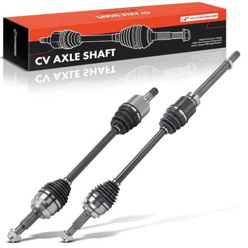 A-Premium Front CV Axle Shaft Assembly for Nissan Models - style: Front Driver and Passenger Side