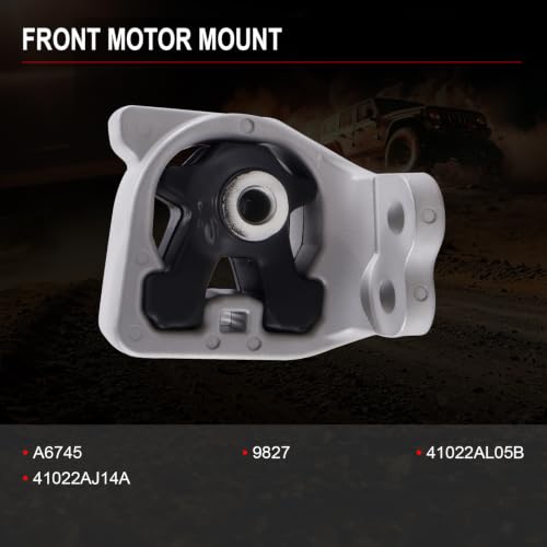 Motor Mount Kit for 2013-2019 Legacy Outback 2.5L - size: A6743 A6745