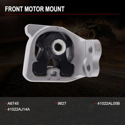 Motor Mount Kit for 2013-2019 Legacy Outback 2.5L - size: A6743 A6745