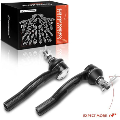 A-Premium Front Outer Tie Rod End, Compatible with Honda