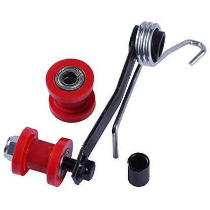 Stylemafia Chain Slider Tensioner Adjuster Roller Guide Fit For ATV Coolster Go Kart 4 Wheeler 110cc 125cc 150cc 200cc 250cc That Use 420 428 And 530 Chain