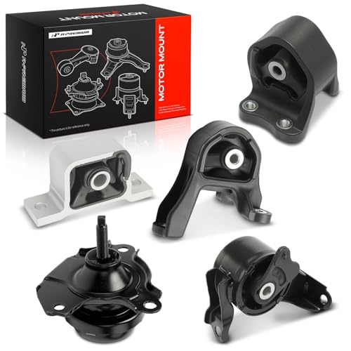 A-Premium Engine Motor and Transmission Mount Kit, Compatible with Honda - style: 5PCS Set, 4WD