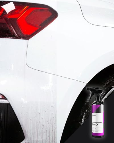 CARPRO IronX Iron Remover: Stops Rust Spots and Pre-Mature Failure of the Clear Coat, Iron Contaminant Removal - 500mL with Sprayer (17oz) - style: 500mL (17oz)