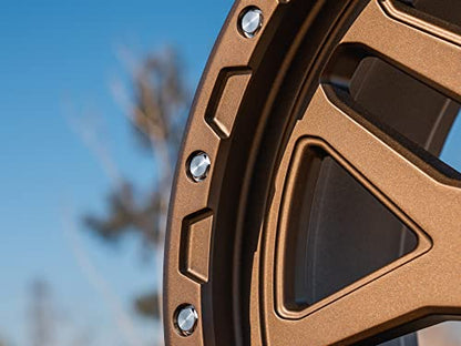 RockTrix RT110 20 inch Wheel 20x9 6x135, 12mm Offset, Matte Bronze - color: Matte Bronze, size: 20x9 -12mm offset