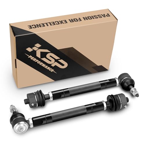 KSP Heavy Duty Tie Rod Ends Kits for Silverado Sierra 2500HD 3500HD 2011-2024, Front Lower Tie Rod Compatible with Chevy GMC, 0-6" Adjustable Tie Rod Repalce OE Inner and Outer Tie Rod Assembly, 2PC - size: 2011-2024 Silverado 2500 HD