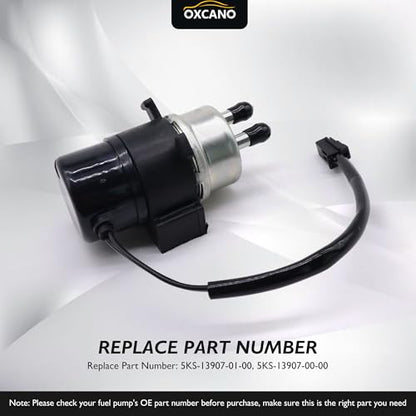 Fuel Pump Compatible with Yamaha XVS650 V-Star 650 1100 - size: 5KS-13907-01-00
