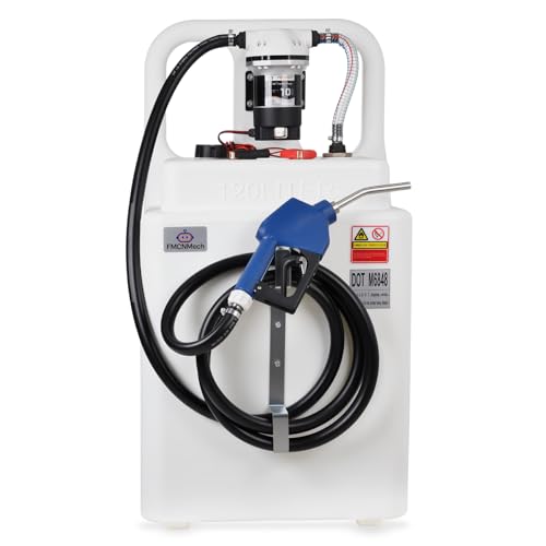 FMCNMech 32 Gallon DEF Transfer Tank with 12V 10 GPM Electric Pump - color: 32 Gallon Tank For DEF