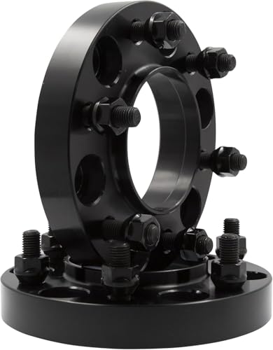 Wheel Accessories Parts 2 Pcs Hub Centric Wheel Spacers Adapters 6x5.5 6x139.7mm 1.00 Inch Thick 93.10mm Hub M12 1.5 12x1.5 Thread Stud Fits Ford Bronco Ranger (No Raptor Bronco Sport Fitment) - size: 1" (2 Pack), style: Bronco (Hub Centric)